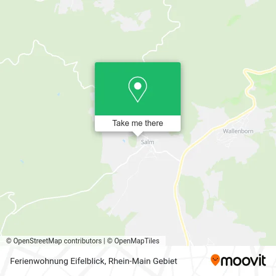 Карта Ferienwohnung Eifelblick