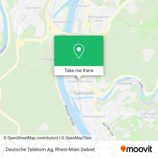 Карта Deutsche Telekom Ag
