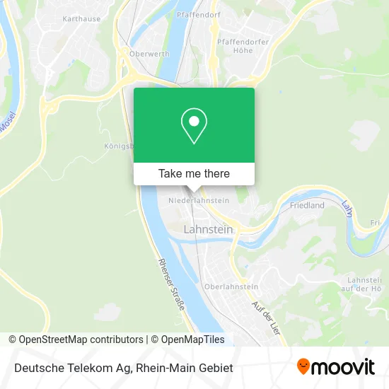 Карта Deutsche Telekom Ag