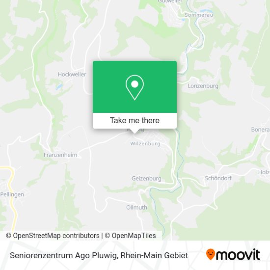 Карта Seniorenzentrum Ago Pluwig