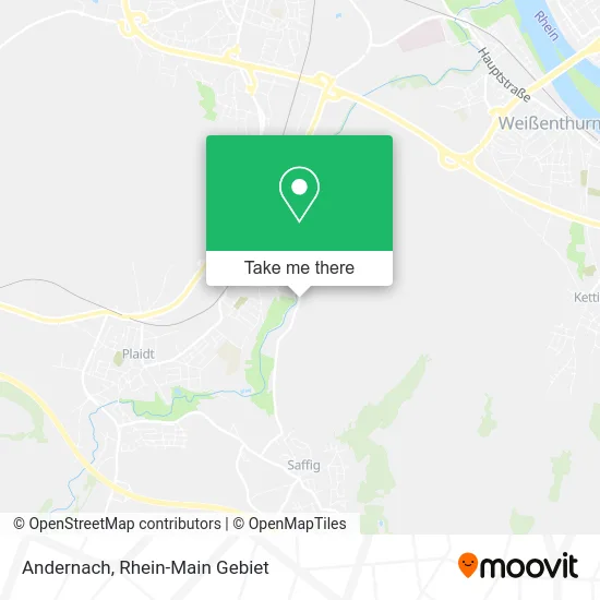 Карта Andernach