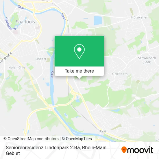 Карта Seniorenresidenz Lindenpark 2.Ba
