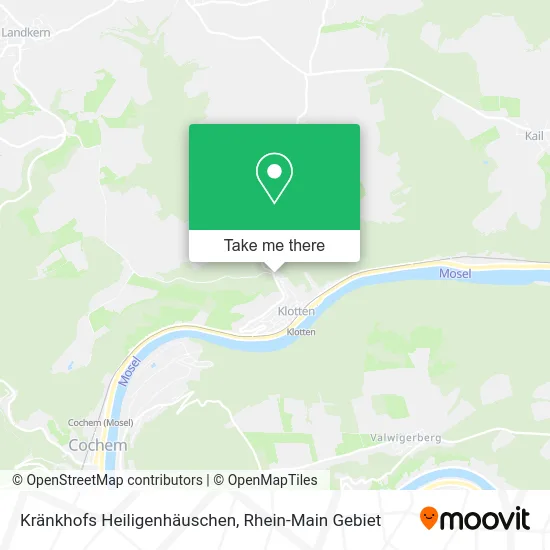 Карта Kränkhofs Heiligenhäuschen