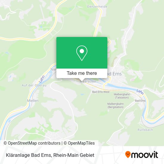 Карта Kläranlage Bad Ems