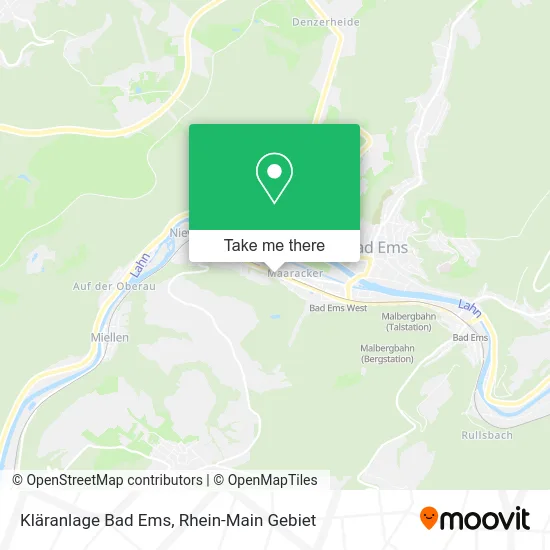 Карта Kläranlage Bad Ems