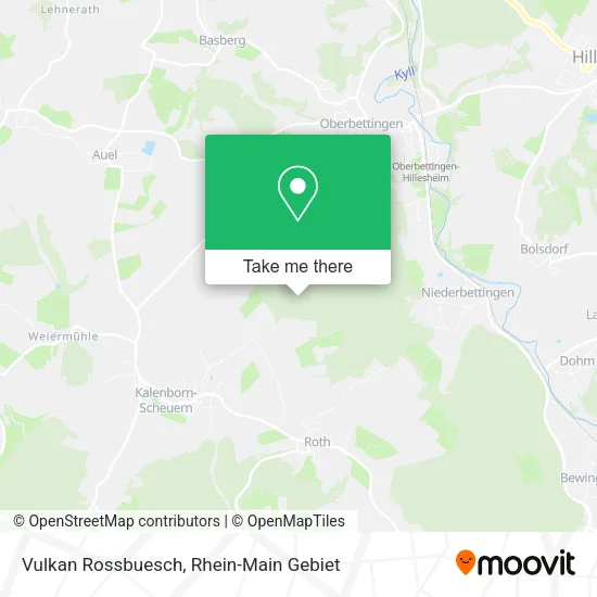 Vulkan Rossbuesch map