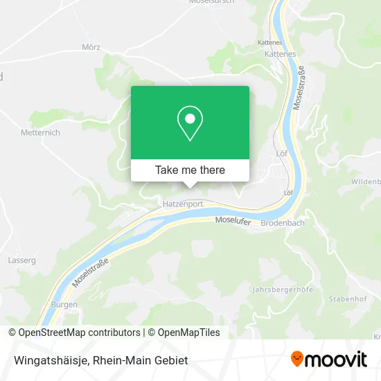 Карта Wingatshäisje