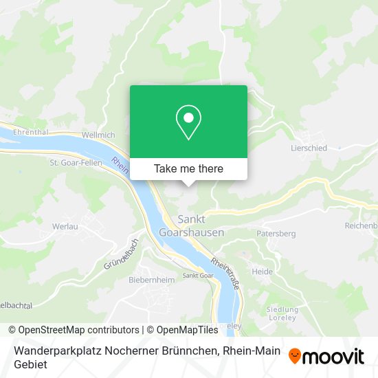 Карта Wanderparkplatz Nocherner Brünnchen