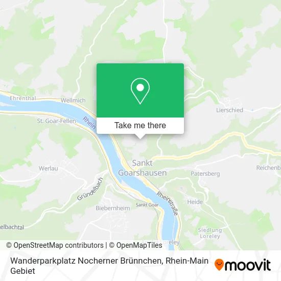 Карта Wanderparkplatz Nocherner Brünnchen