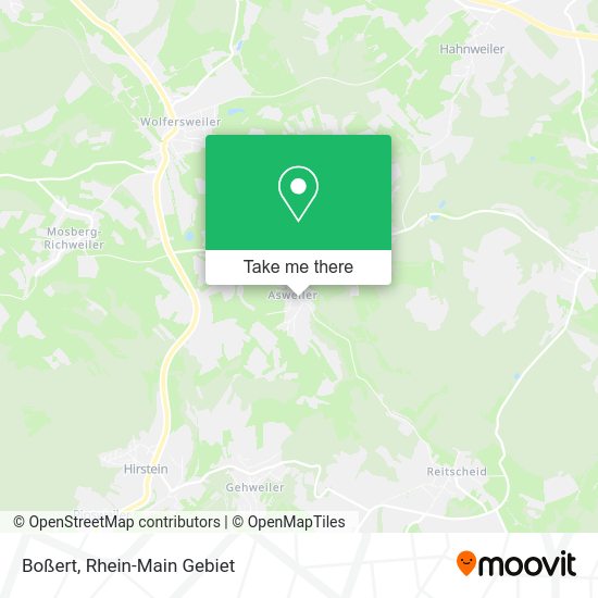Карта Boßert