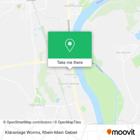 Карта Kläranlage Worms