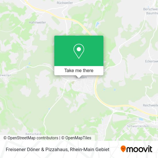 Карта Freisener Döner & Pizzahaus