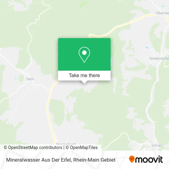 Карта Mineralwasser Aus Der Eifel