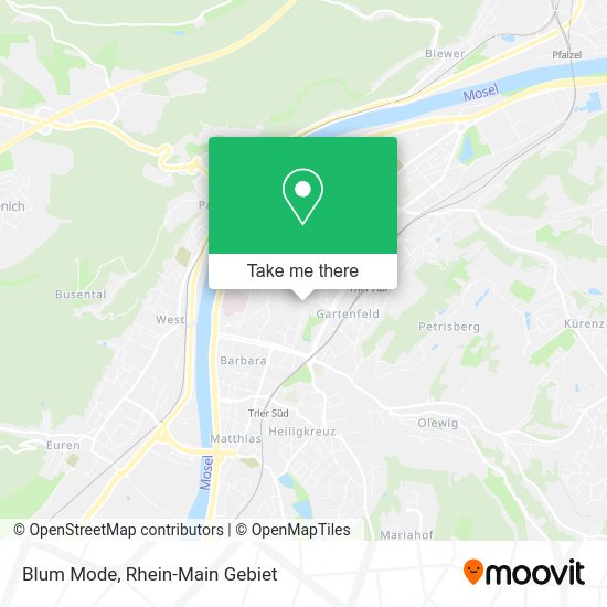 Карта Blum Mode