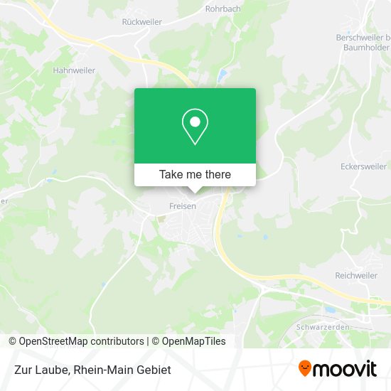 Карта Zur Laube