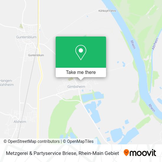 Карта Metzgerei & Partyservice Briese