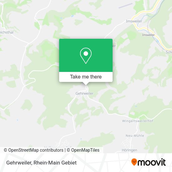 Карта Gehrweiler