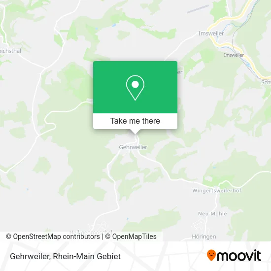 Карта Gehrweiler