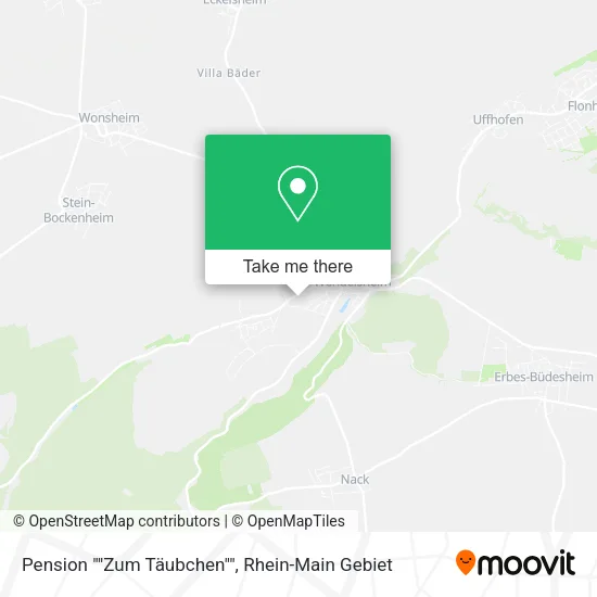Карта Pension ""Zum Täubchen""