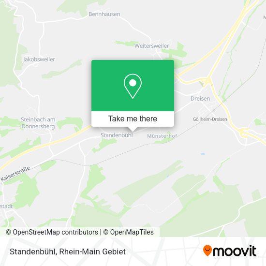 Карта Standenbühl