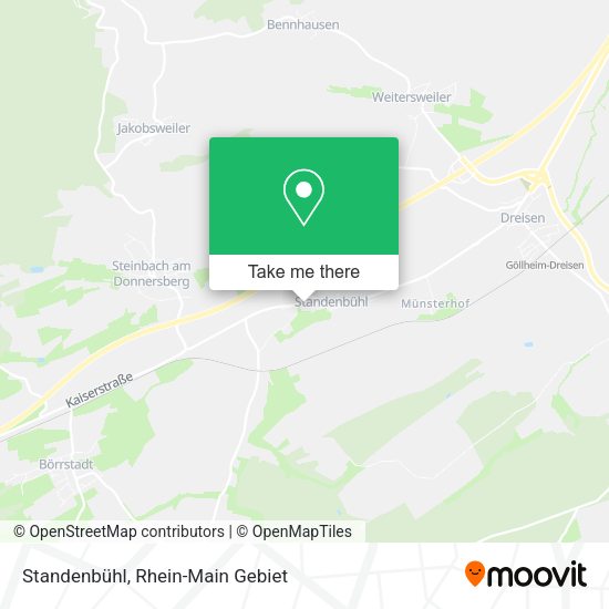 Карта Standenbühl