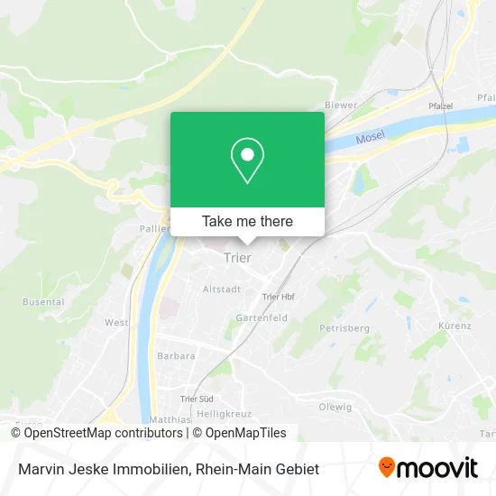 Карта Marvin Jeske Immobilien