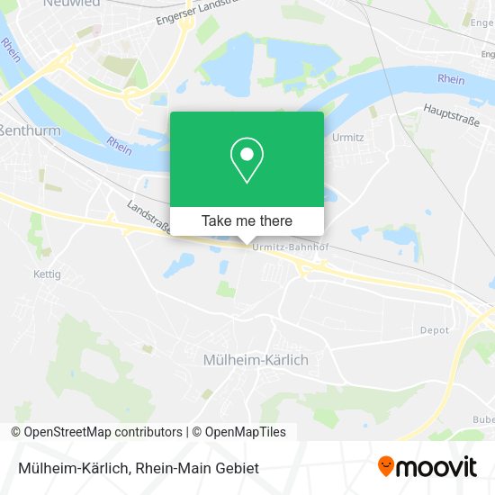 Карта Mülheim-Kärlich