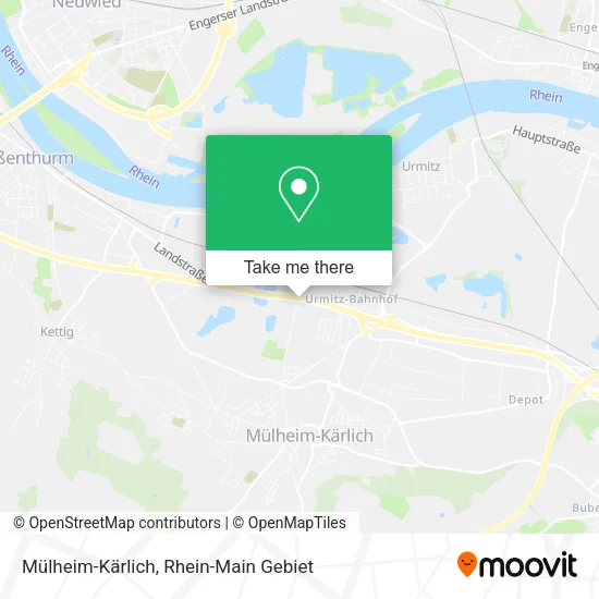 Карта Mülheim-Kärlich