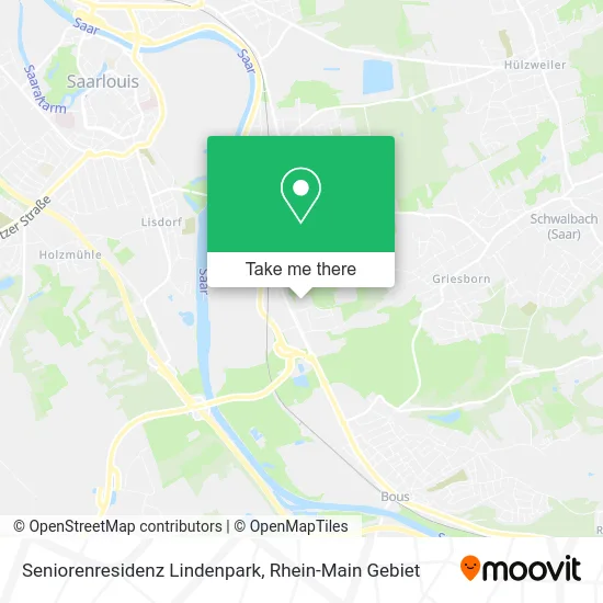 Карта Seniorenresidenz Lindenpark