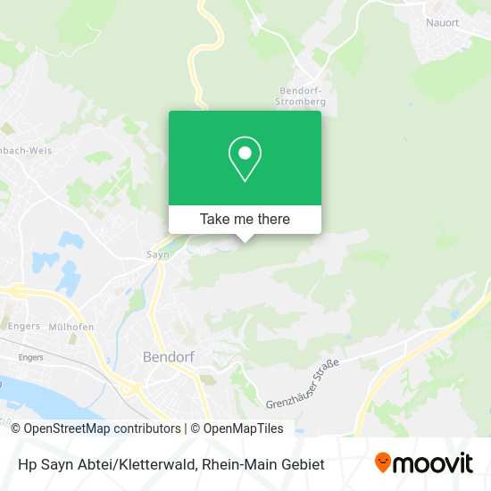 Hp Sayn Abtei/Kletterwald map