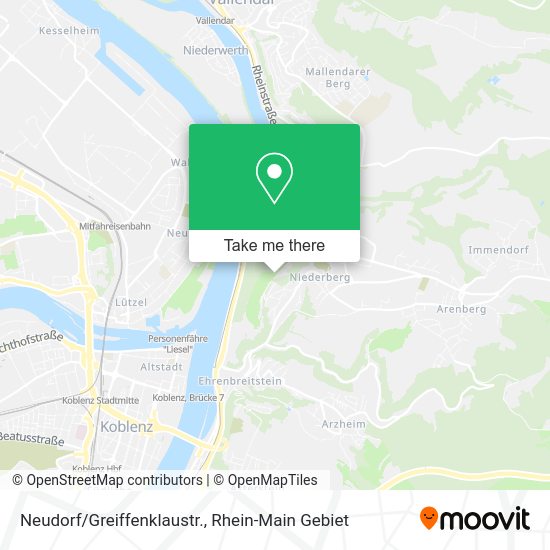 Карта Neudorf/Greiffenklaustr.