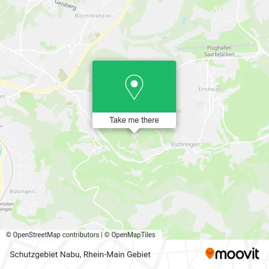 Карта Schutzgebiet Nabu