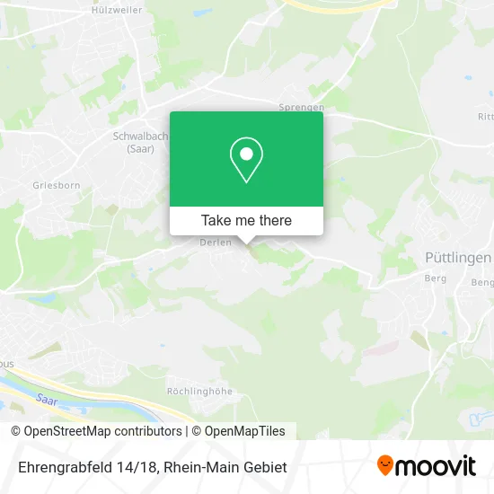 Карта Ehrengrabfeld 14/18