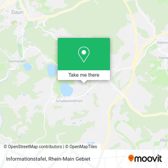 Карта Informationstafel