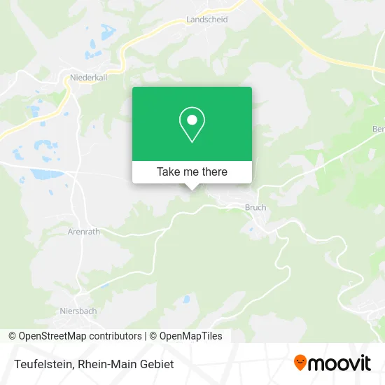 Teufelstein map
