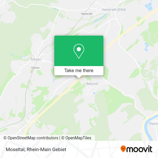 Карта Moseltal