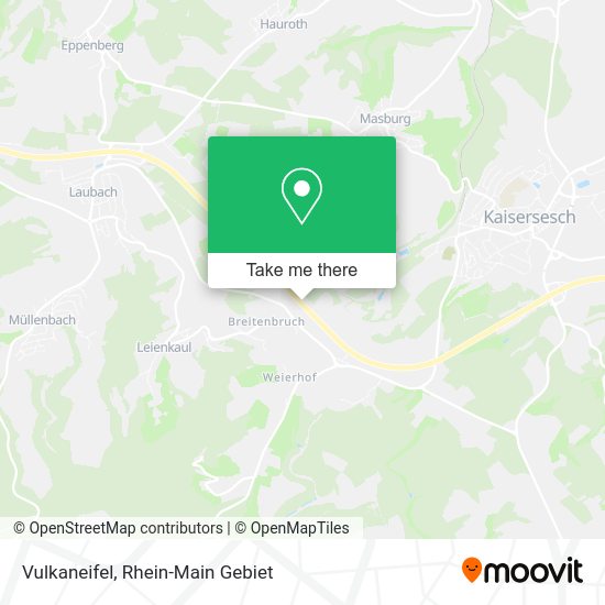 Карта Vulkaneifel