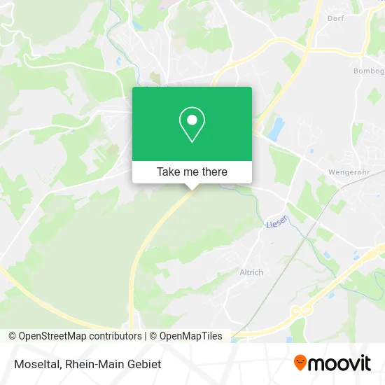 Карта Moseltal