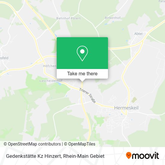 Карта Gedenkstätte Kz Hinzert
