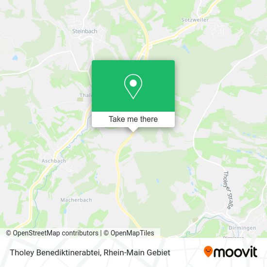 Карта Tholey Benediktinerabtei