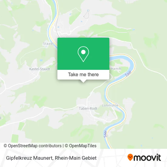 Карта Gipfelkreuz Maunert