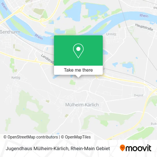Карта Jugendhaus Mülheim-Kärlich