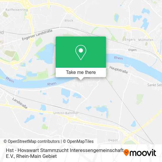 Карта Hst - Hovawart Stammzucht Interessengemeinschaft E.V.