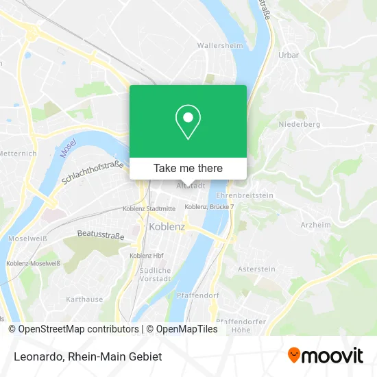 Карта Leonardo