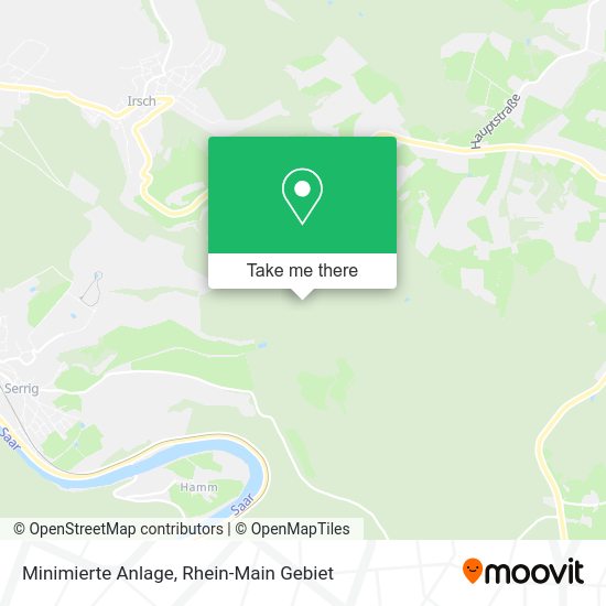 Карта Minimierte Anlage