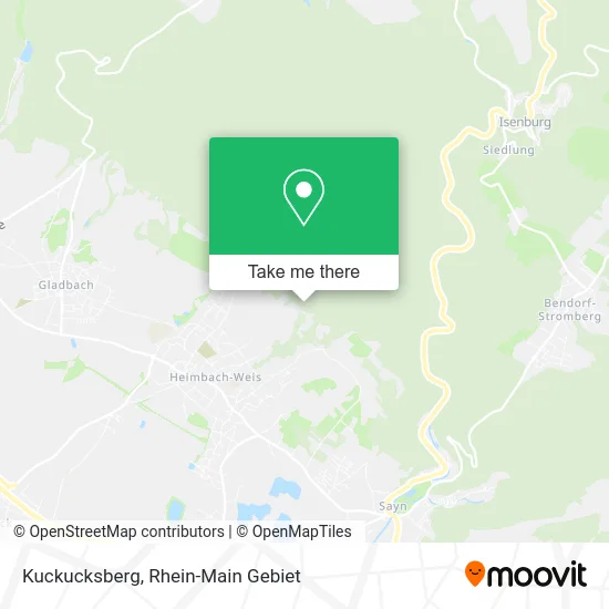 Карта Kuckucksberg