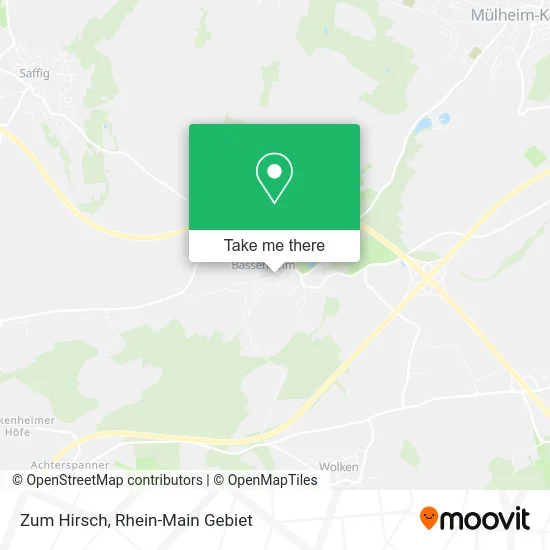 Карта Zum Hirsch