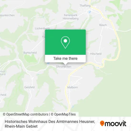 Карта Historisches Wohnhaus Des Amtmannes Heusner