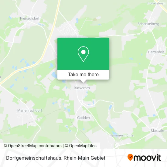 Карта Dorfgemeinschaftshaus
