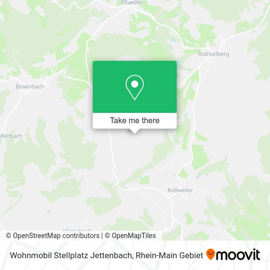 Карта Wohnmobil Stellplatz Jettenbach